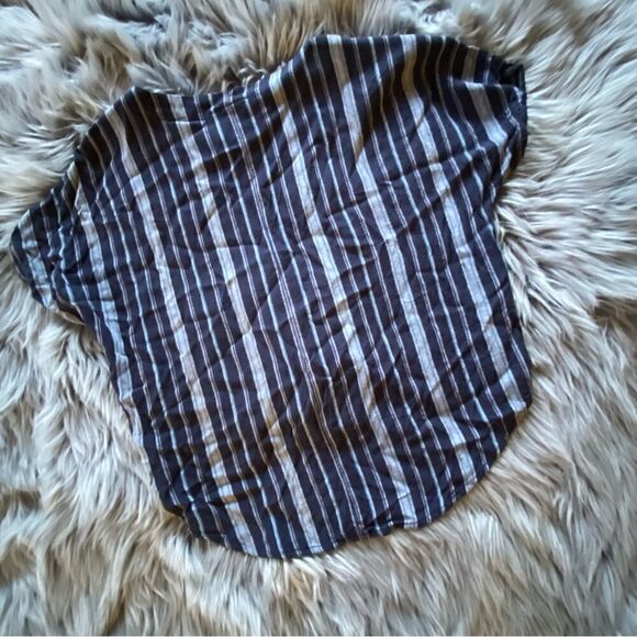 Universal Thread Striped Button Front Shirt, XS - Picture 2 of 6